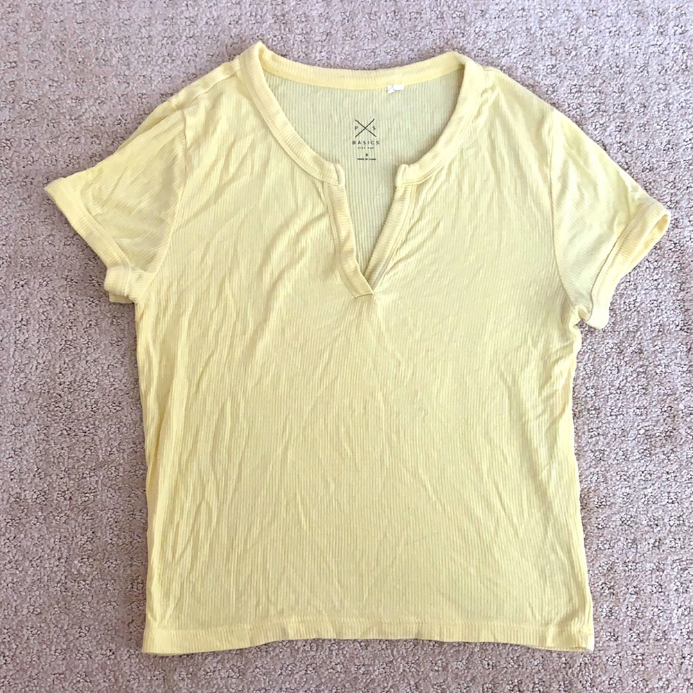 Pacsun yellow top